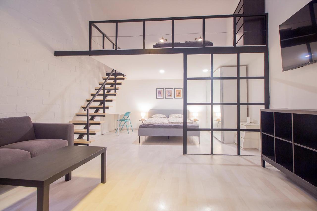 Industrial Double Loft Apartment Budapest Luaran gambar